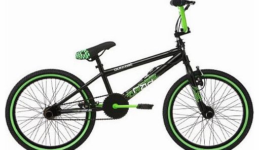 Rad Kids Outcast BMX Bike - Black/Green