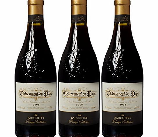 Radcliffes Chateauneuf Du Pape French AOC Red Wine (Case of 3)