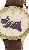 Radley Ladies Brown Leather Strap Watch with