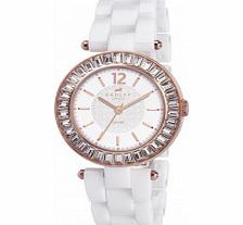 Radley Ladies White Ceramic Bracelet Watch with