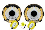 Rage Typhoon Tube Twin Pack With Ropes Yellow