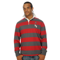 Long Sleeve Stripe Rugby Shirt -