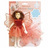 Rainbow Designs Flower Fairies Friends Almond Blossom Fairy 20cm soft fabric fairy