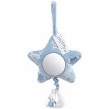 Miffy Musical Cot Toy Blue Plush