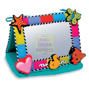 Rainbow Developmental Crib Mirror