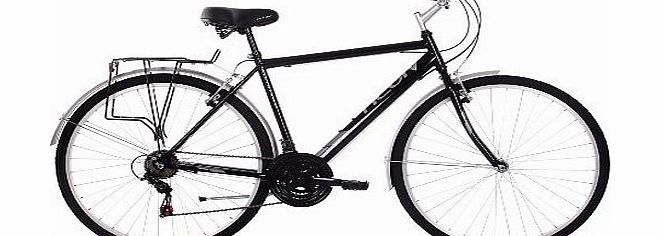 Raleigh Activ Mens Commute City Urban Bike - (Black, 20 Inch, 20 Inch, 28 Inch)