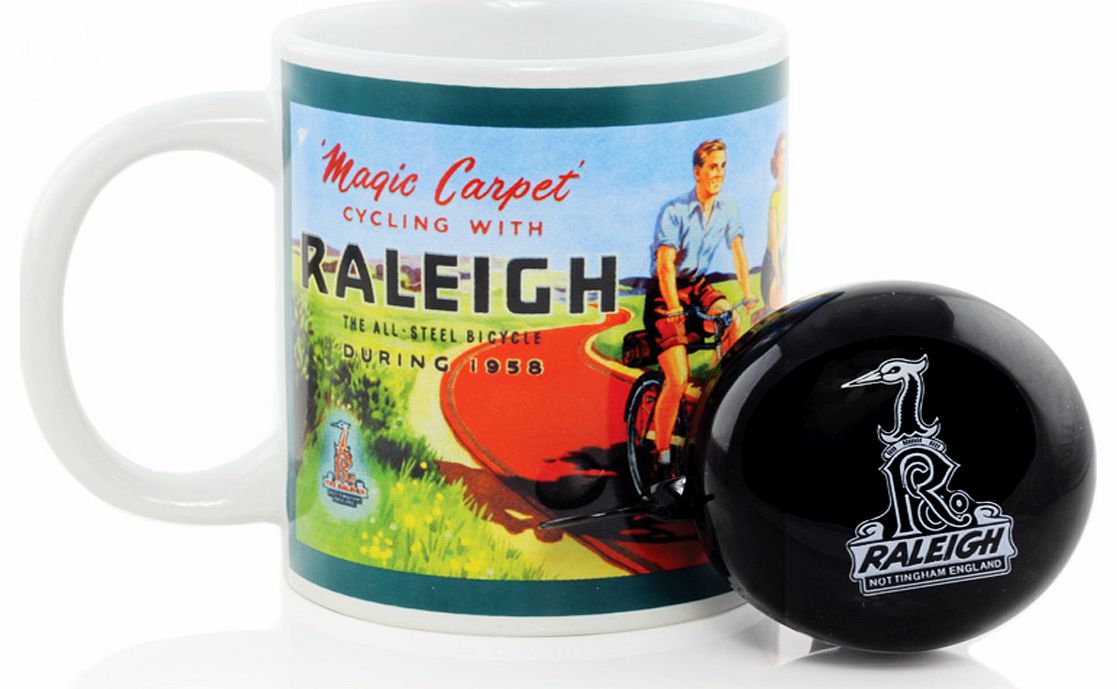 Raleigh Mug with Bike Bell