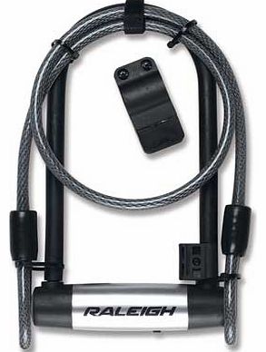 Raleigh Protector 300 Shackle Bike Lock and Cable