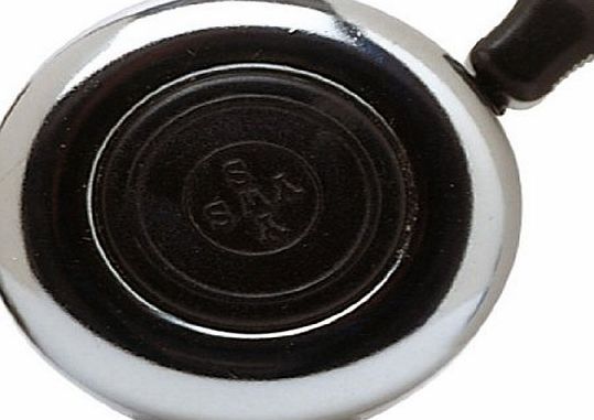 Raleigh Standard R Emblem Bell - Silver/Black