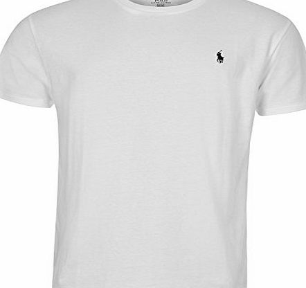 Ralph Lauren Classic-Fit Crewneck short-sleeve T-Shirt - White (Large)