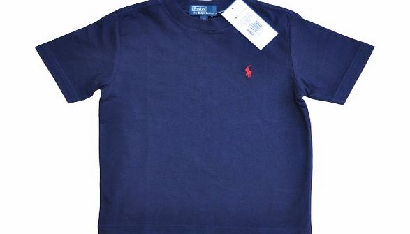 Ralph Lauren Classic T-shirts Tee (Red / Navy / White) 9m to 7yrs (3T, Navy)