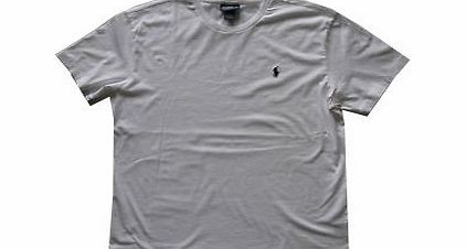 Polo Mens Classic Fit T-Shirt White Tee (XL, White)