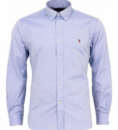 Polo Ralph Lauren pinpoint oxford long sleeve shirt Light Blue 15H
