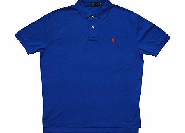 Ralph Lauren Polo Shirt Mens - Royal Blue - Classic Fit (XX-Large, Royal Blue)