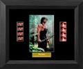 First Blood Part 2 - Double Film Cell: 245mm x 305mm (approx) - black frame with black mount