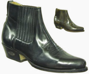 Loblan Cowboy Boots - 298 - Black