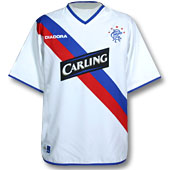 Glasgow Rangers Boys Away Shirt 2004 - 2005.