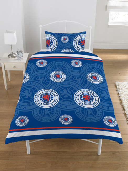 Rangers FC Rotary Duvet Cover and Pillowcase