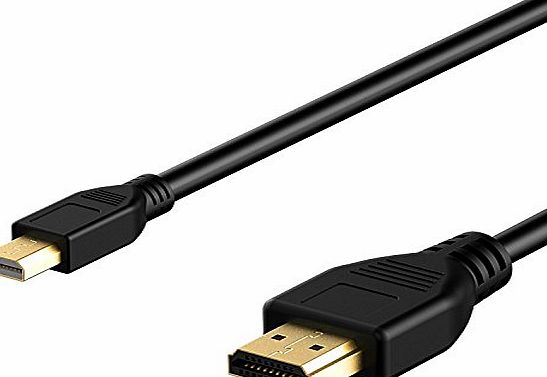 Rankie Micro HDMI to HDMI Cable, Rankie High-Speed HDTV HDMI to Micro HDMI Cable - 1.8 Meters Supports Ethernet, 3D, 4K and Audio Return - R1106