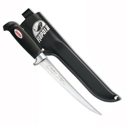 Rapala Soft Grip Fillet Knife   Sharpener - 4 inch