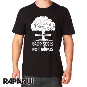 T-Shirts - Rapanui Drop Seeds Not Bombs