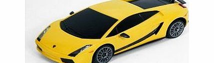 Rastar 1:24 Scale Lamborghini Gallardo Superleggera Radio Controlled Car (Yellow)