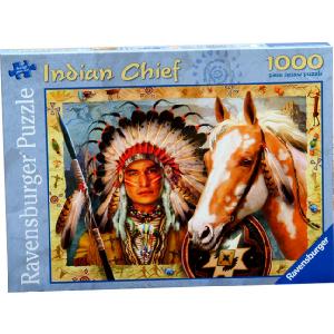 Ravensburger Indian Chief 1000 Piece Jigsaw Puzzle