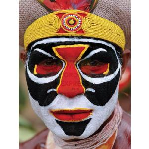 Ravensburger National Geographic Painted Face 1000 Piece Jigsaw Puzzle
