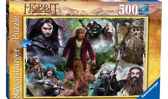 The Hobbit Bilbo and His Companions Puzzle (500 Pieces)