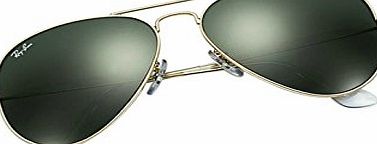Ray-Ban Unisex Sunglasses Aviator Gold (L0205 Gold) One size