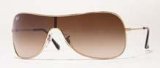 Ray Ban 3211 Sunglasses 001/13 ARISTA BROWN GRAD 01/26 Extra Small