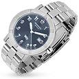 Parsifal W1 - Men` Blue Dial Stainless Steel Date Watch