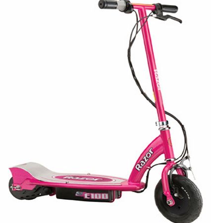 Pink E100 Electric Scooter