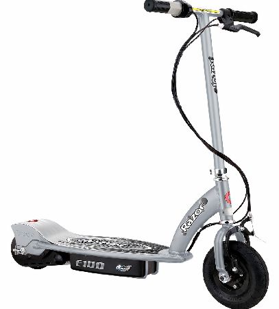 Silver E100 Electric Scooter