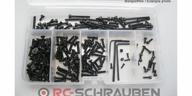 RC-Schrauben Screw kit for the Tamiya Durga DB-01 -High tensile steel-
