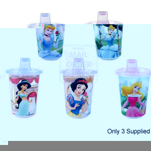 RC2 First Years Disney Princess 10oz Disposable Cups x 3