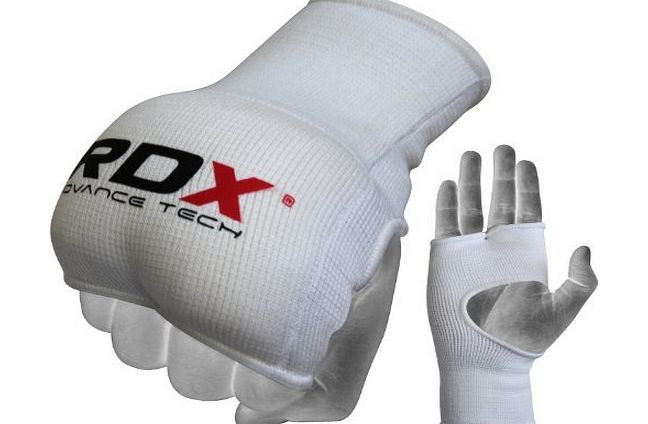 RDX Authentic RDX Forearm Pad Arm Guard amp; Mitt Gloves Boxing MMA, Large