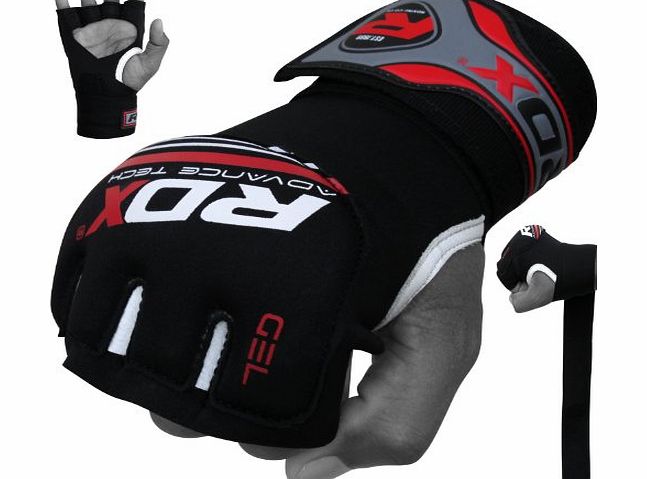 RDX Authentic RDX GEL Hand Wraps Grappling Gloves MMA,Boxing Mexican Punch Bag Muay Thai