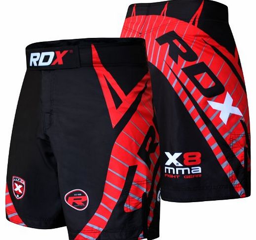 Authentic RDX Shorts UFC MMA Grappling Short Kick Boxing Mens Muay Thai Pants Gym Wear RB