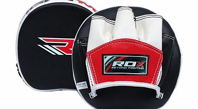 RDX Authentic RDX Smartie Focus Pads,Hook and Jab,MMA Boxing Kick Thai Gloves Muay Strike Mitt