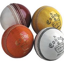 Readers County Crown Coloured Leather Cricket Ball