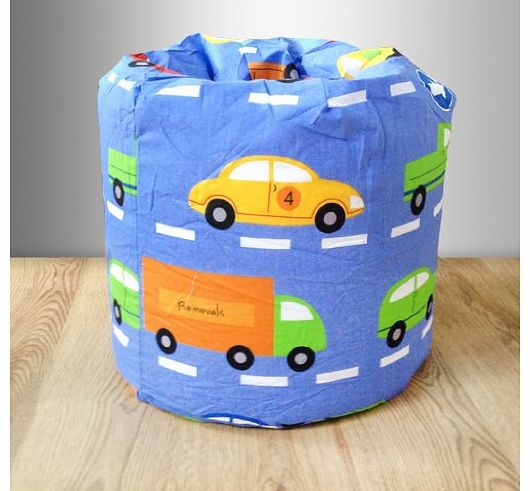 Ready Steady Bed Childrens Filled Bean Bag Traffic Express