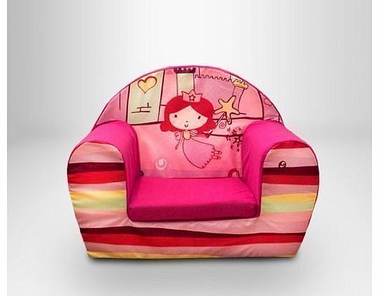 Ready Steady Bed Childrens Toddlers Foam Armchair, Princess Castle