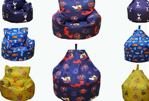 Ready Steady Bed Kids Childrens Football amp; Characters Bean Bags amp; Chairs Filled! Available In A Choice Of Designs! Character Name: Bakugan Bean Chair