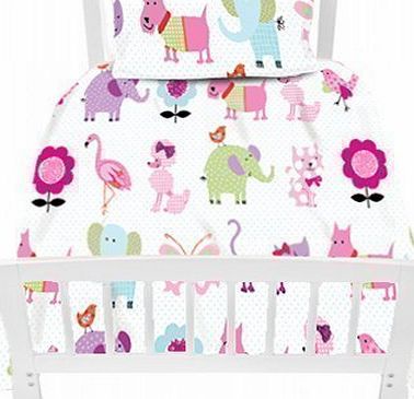 Ready Steady Bed Preorder for 14/12/2014 Delivery - Childrens Single Bed Size Cute Pets Print Duvet Cover Set. Size: 135cm x 200cm