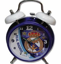 Real Madrid Accessories  Real Madrid Jumbo Alarm Clock With Bell