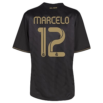 Adidas 2011-12 Real Madrid Away Shirt (Marcelo 12)