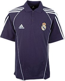 Adidas Real Madrid Polo shirt (navy) 05/06