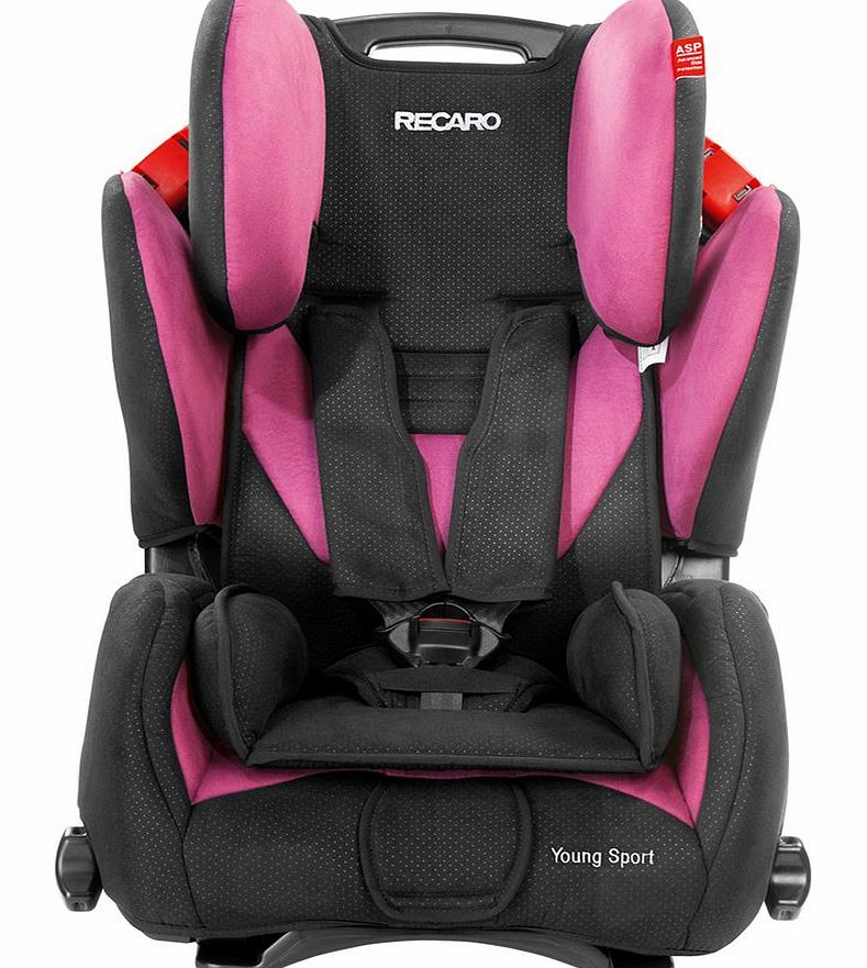 Recaro Young Sport Pink Car Seat 2014