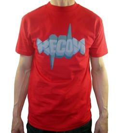 Mens Recon T-Shirt - Red / Recon 3D Barb T-Shirt